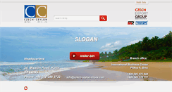 Desktop Screenshot of czech-ceylon-impex.com